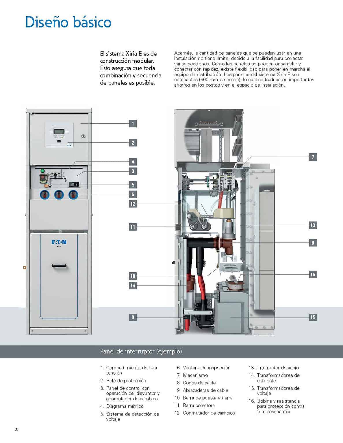 XIRIA-XRE-19003 16/24KV - CELDA XIRIA MV.EATON